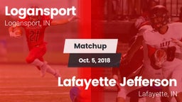 Matchup: Logansport High vs. Lafayette Jefferson  2018