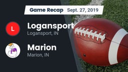 Recap: Logansport  vs. Marion  2019