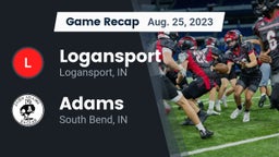 Recap: Logansport  vs. Adams  2023