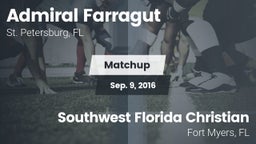 Matchup: Admiral Farragut vs. Southwest Florida Christian  2016