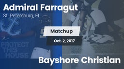 Matchup: Admiral Farragut vs. Bayshore Christian 2017