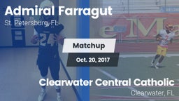Matchup: Admiral Farragut vs. Clearwater Central Catholic  2017