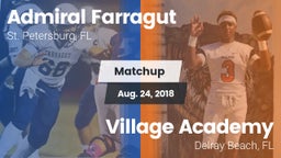 Matchup: Admiral Farragut vs. Village Academy  2018