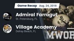 Recap: Admiral Farragut  vs. Village Academy  2018