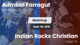 Matchup: Admiral Farragut vs. Indian Rocks Christian  2018