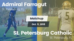Matchup: Admiral Farragut vs. St. Petersburg Catholic  2018