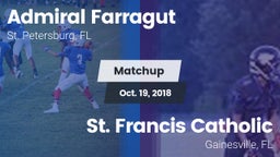 Matchup: Admiral Farragut vs. St. Francis Catholic  2018