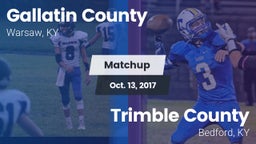 Matchup: Gallatin County vs. Trimble County  2017