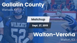 Matchup: Gallatin County vs. Walton-Verona  2019