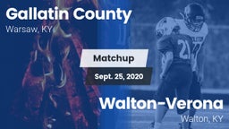 Matchup: Gallatin County vs. Walton-Verona  2020