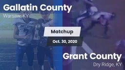 Matchup: Gallatin County vs. Grant County  2020