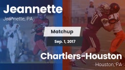 Matchup: Jeannette High vs. Chartiers-Houston  2017