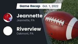 Recap: Jeannette  vs. Riverview  2022