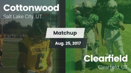 Matchup: Cottonwood High vs. Clearfield  2017