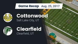 Recap: Cottonwood  vs. Clearfield  2017