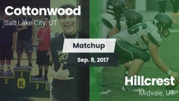 Matchup: Cottonwood High vs. Hillcrest   2017