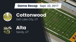 Recap: Cottonwood  vs. Alta  2017