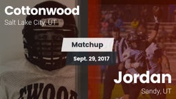 Matchup: Cottonwood High vs. Jordan  2017