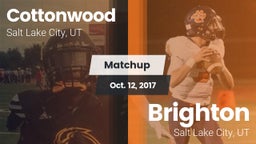 Matchup: Cottonwood High vs. Brighton  2017