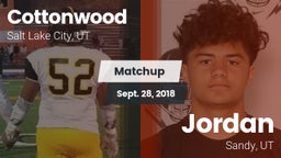 Matchup: Cottonwood High vs. Jordan  2018