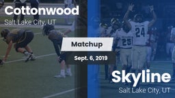 Matchup: Cottonwood High vs. Skyline  2019