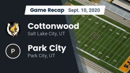 Recap: Cottonwood  vs. Park City  2020