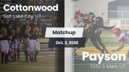 Matchup: Cottonwood High vs. Payson  2020