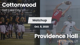 Matchup: Cottonwood High vs. Providence Hall  2020
