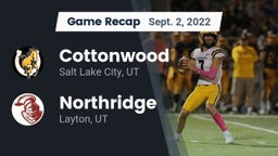 Recap: Cottonwood  vs. Northridge  2022
