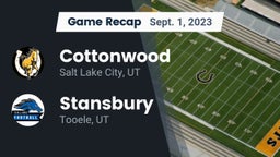 Recap: Cottonwood  vs. Stansbury  2023