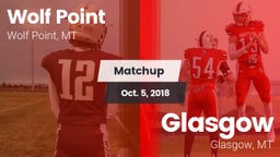 Matchup: Wolf Point High vs. Glasgow  2018