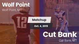 Matchup: Wolf Point High vs. Cut Bank  2019
