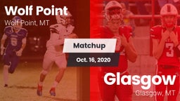 Matchup: Wolf Point High vs. Glasgow  2020