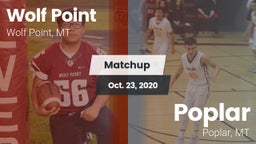Matchup: Wolf Point High vs. Poplar  2020