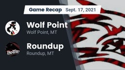 Recap: Wolf Point  vs. Roundup  2021