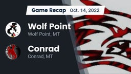 Recap: Wolf Point  vs. Conrad  2022