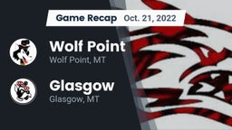 Recap: Wolf Point  vs. Glasgow  2022
