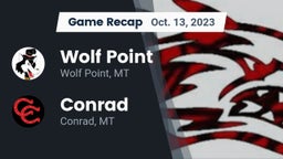 Recap: Wolf Point  vs. Conrad  2023