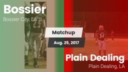 Matchup: Bossier  vs. Plain Dealing  2017