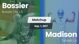 Matchup: Bossier  vs. Madison  2017