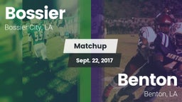 Matchup: Bossier  vs. Benton  2017