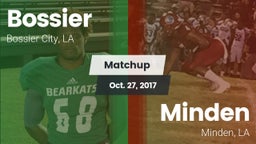 Matchup: Bossier  vs. Minden  2017