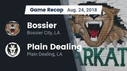 Recap: Bossier  vs. Plain Dealing  2018