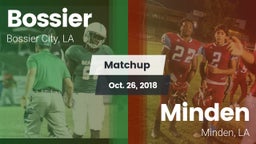 Matchup: Bossier  vs. Minden  2018