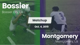 Matchup: Bossier  vs. Montgomery  2019