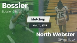Matchup: Bossier  vs. North Webster  2019