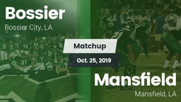 Matchup: Bossier  vs. Mansfield  2019
