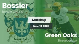 Matchup: Bossier  vs. Green Oaks  2020