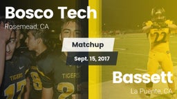 Matchup: Bosco Tech vs. Bassett  2017