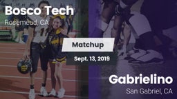 Matchup: Bosco Tech vs. Gabrielino  2019